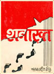 Poetry collection cover, pink background with title lettering